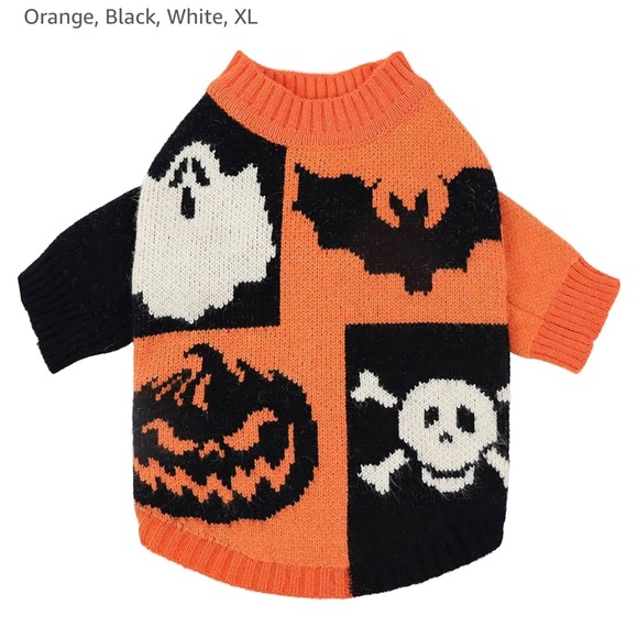 Halloween dog sweater - Picture 1 of 6